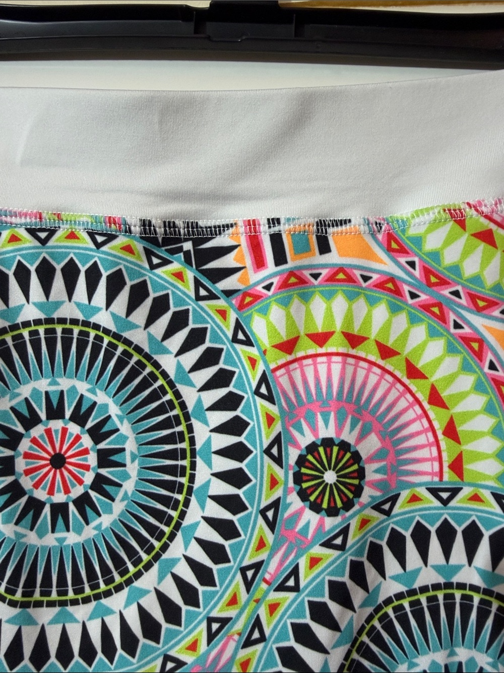 Sofibella Medallion Print Polyester & Spandex Athletic Tennis Skort Size Medium - Picture 4 of 7